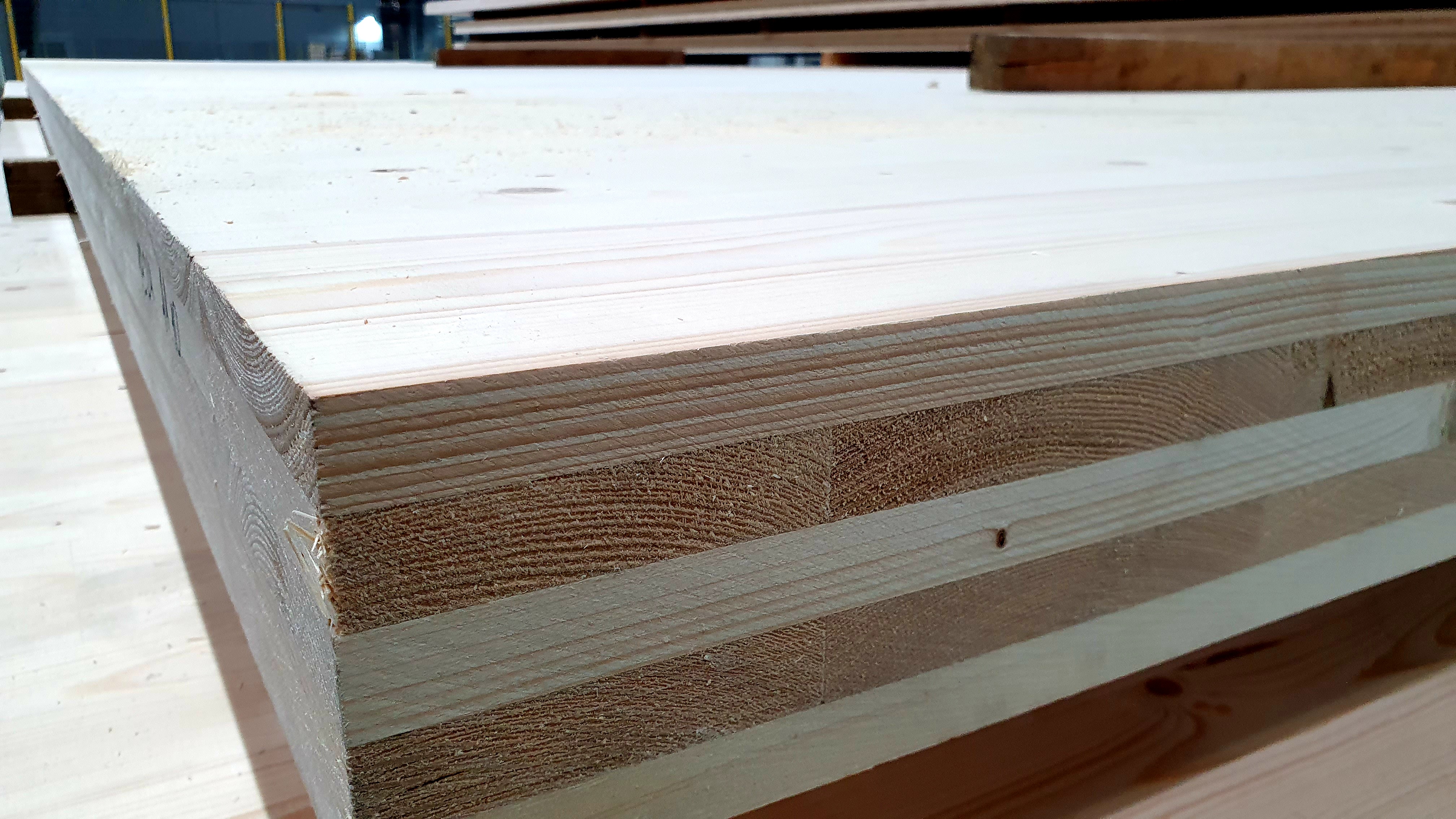 Как производят CLT панели